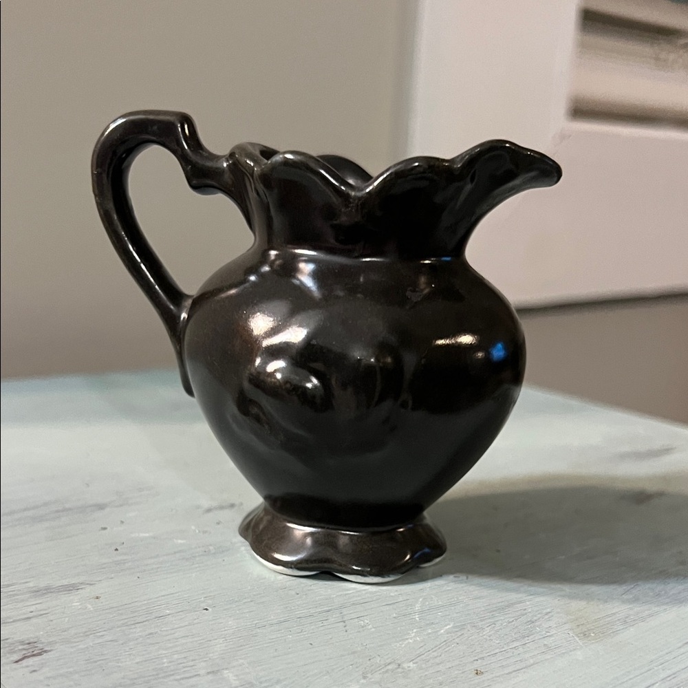 Vintage Camark Glazed Mini Pitcher
